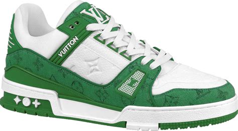 green lv trainer|louis vuitton trainers price.